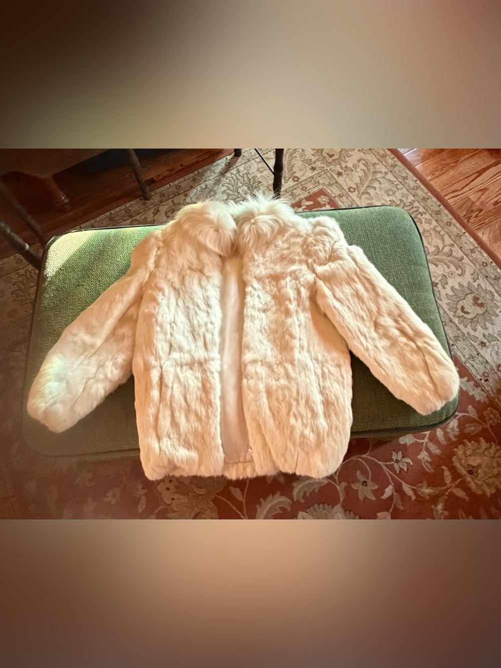 Women’s Rabbit Fur with Fox Collar Jacket